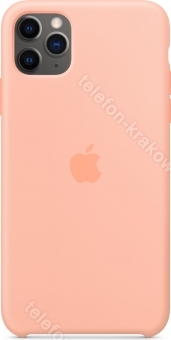 Apple Silikonowe etui do iPhone'a 11 Pro Max grejpfrutowe