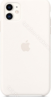 Apple Silikonowe etui do iPhone'a 11 białe