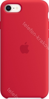 Apple Silikonowe etui do iPhone'a SE (2022) (PRODUCT)RED