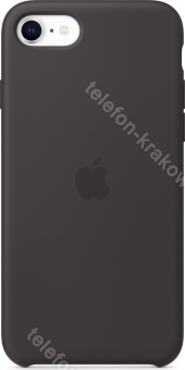 Apple Silikonowe etui do iPhone'a SE (2020) czarne