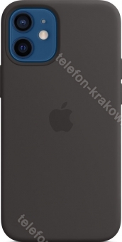 Apple Silikonowe etui z MagSafe do iPhone'a 12 mini czarne