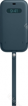 Apple Skórzany futerał z MagSafe do iPhone'a 12 Pro Max bałtycki błękit