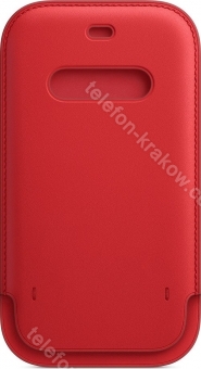 Apple Skórzany futerał z MagSafe do iPhone'a 12/12 Pro (PRODUCT)RED