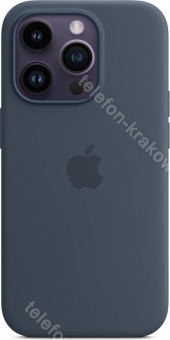 Apple futerał silikonowy z MagSafe do iPhone 14 Pro sturmblau