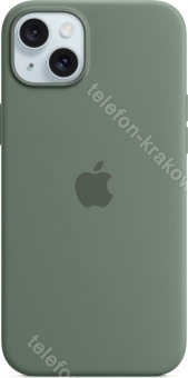 Apple futerał silikonowy z MagSafe do iPhone 15 Plus cyprys