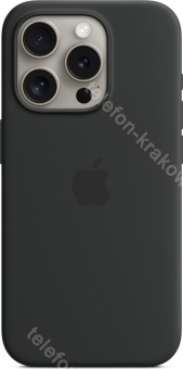 Apple futerał silikonowy z MagSafe do iPhone 15 Pro czarny
