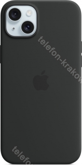 Apple futerał silikonowy z MagSafe do iPhone 15 Plus czarny