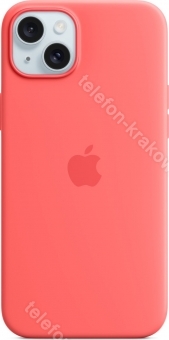 Apple futerał silikonowy z MagSafe do iPhone 15 Plus Guave