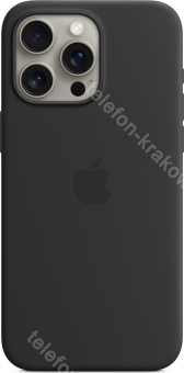 Apple futerał silikonowy z MagSafe do iPhone 15 Pro Max czarny