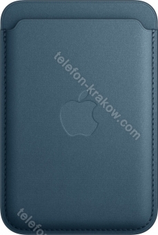 Apple iPhone Feingewebe Wallet z MagSafe niebieski pacyficzny