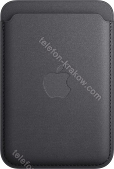 Apple iPhone Feingewebe Wallet z MagSafe czarny