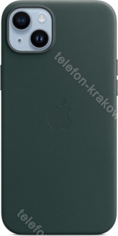 Apple skórzane etui z MagSafe do iPhone 14 Plus leśny zielony