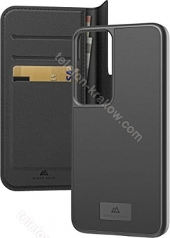 Black Rock 2-In-1 Leather Wallet do Samsung Galaxy S23 czarny