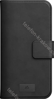 Black Rock 2-In-1 Leather Wallet do Apple iPhone 14 Pro czarny