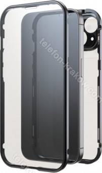 Black Rock 360° Glass etui do Apple iPhone 15 przeźroczysty/czarny