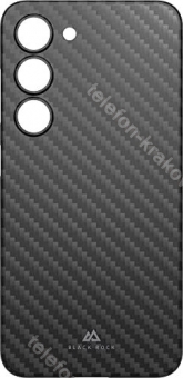 Black Rock Ultra Thin Iced etui Flex carbon do Samsung Galaxy S23 czarny