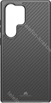 Black Rock wytrzymały etui Real carbon do Samsung Galaxy S23 Ultra czarny