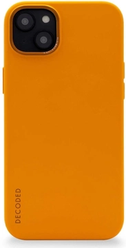 Decoded AntiMicrobial Silicone Back Cover do Apple iPhone 14 Plus Apricot