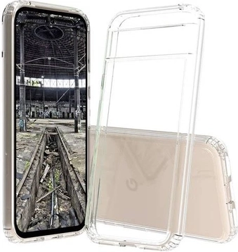 JT Berlin Pankow Clear etui do Google Pixel 8a przeźroczysty