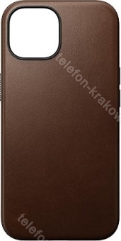 Nomad Modern Leather etui do Apple iPhone 15 Rustic Brown