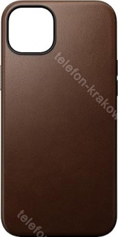 Nomad Modern Leather etui do Apple iPhone 15 Plus Rustic Brown