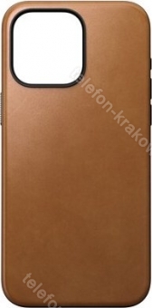 Nomad Modern Leather etui do Apple iPhone 15 Pro Max Angielski Tan