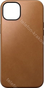 Nomad Modern Leather etui do Apple iPhone 15 Plus Angielski Tan