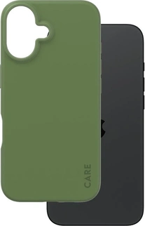 PanzerGlass Care Fashionable etui do Apple iPhone 16 Piquant Green