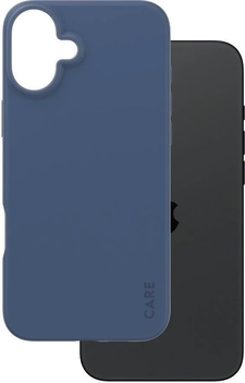 PanzerGlass Care Fashionable etui do Apple iPhone 16 Plus Coronet Blue