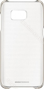 Samsung Clear Cover do Galaxy S7 Edge złoty