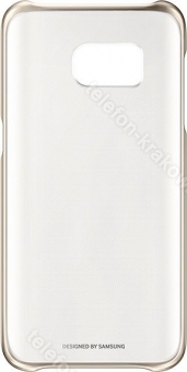 Samsung Clear Cover do Galaxy S7 złoty
