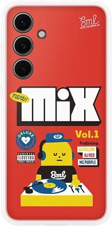 Samsung Flipsuit etui do Galaxy S24 FE czerwony