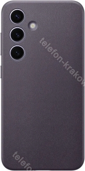 Samsung Hochuen Vegan Leather etui do Galaxy S24 dark violet