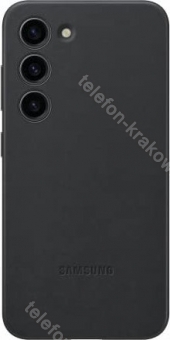 Samsung Leather etui do Galaxy S23 czarny