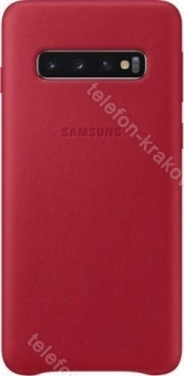 Samsung Leather Cover do Galaxy S10 czerwony