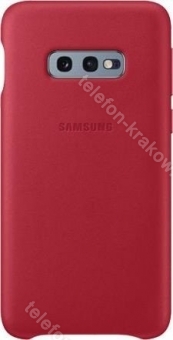 Samsung Leather Cover do Galaxy S10e czerwony