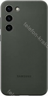 Samsung Silicone etui do Galaxy S23+ zielony