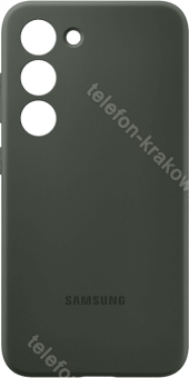 Samsung Silicone etui do Galaxy S23 zielony