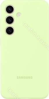 Samsung Silicone etui do Galaxy S24 lime
