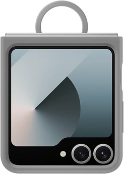 Samsung Silicone etui do Galaxy Z Flip7 FE/Flip6 szary