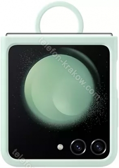 Samsung Silicone etui with pierścień do Galaxy Z Flip 5 Mint