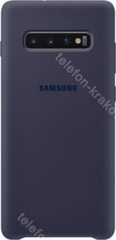 Samsung Silicone Cover do Galaxy S10+ navy niebieski