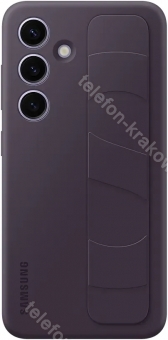 Samsung Silicone Grip etui do Galaxy S24 dark violet