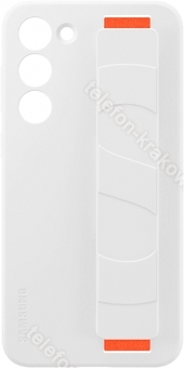 Samsung Silicone Grip etui do Galaxy S23+ biały