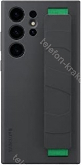 Samsung Silicone Grip etui do Galaxy S23 Ultra czarny