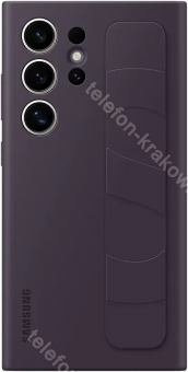 Samsung Silicone Grip etui do Galaxy S24 Ultra dark violet