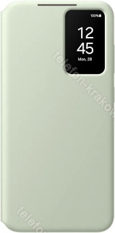 Samsung Smart View Wallet etui do Galaxy S24+ light green