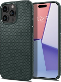 Spigen Liquid Air do Apple iPhone 15 Pro Max Abyss Green