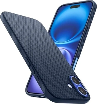 Spigen Liquid Air do Apple iPhone 16 Navy Blue