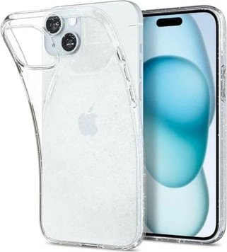 Spigen Liquid Crystal brokat do Apple iPhone 15 Plus Crystal Quartz